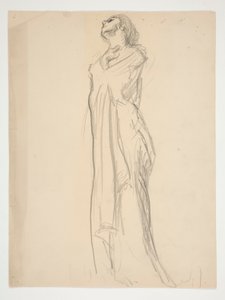 Estudio de figuras para de Edwin Austin Abbey