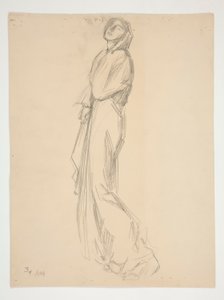 Estudio de figuras para de Edwin Austin Abbey