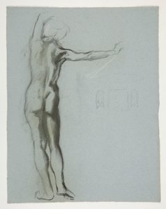 Estudio de figuras para de Edwin Austin Abbey