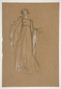 Estudio de figuras para de Edwin Austin Abbey