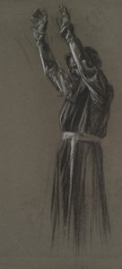 Estudio de figuras para de Edwin Austin Abbey
