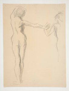 Estudio de figuras para de Edwin Austin Abbey