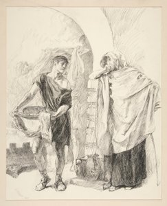 Primer Sirviente: de Edwin Austin Abbey