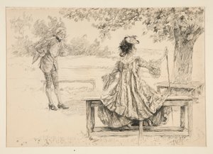 Ilustración para de Edwin Austin Abbey