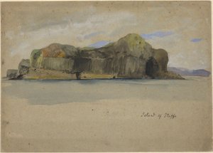 Isla de Staffa de Edwin Austin Abbey