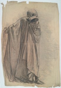 José de Arimatea, Estudio de figuras para de Edwin Austin Abbey