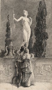 Lorenzo y Jéssica: de Edwin Austin Abbey