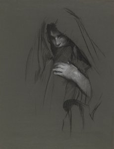 María, la Esposa de Cleofás, estudio para Las Tres Marías de Edwin Austin Abbey