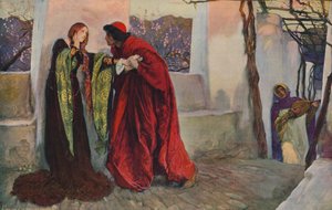 Oh, mi señora, ¿dónde estás vagando?, 1899, c1915 de Edwin Austin Abbey