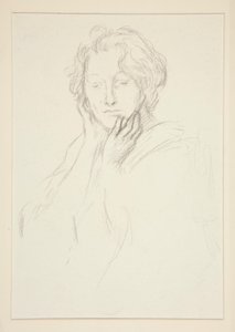 Retrato de la Sra. Abbey de Edwin Austin Abbey