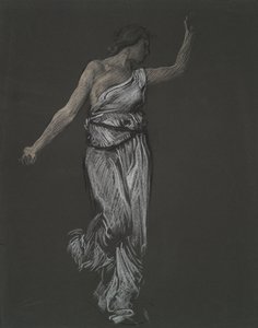 Posible estudio de figuras para de Edwin Austin Abbey