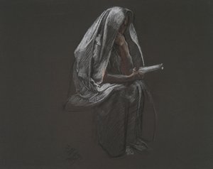 Figura sentada para