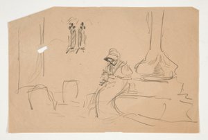 Boceto para de Edwin Austin Abbey