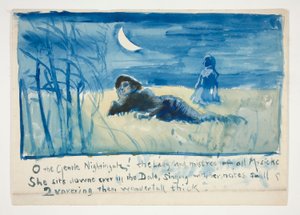 Boceto para de Edwin Austin Abbey