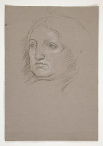 Estudio para William Penn: boceto de mural para el edificio del capitolio estatal en Harrisburg, Pensilvania, 1902-1911 (completado por John Singer Sargent) de Edwin Austin Abbey