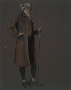 Estudio para la figura de John Bartram, en