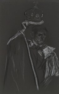 Estudio de pares para la coronación de Eduardo VII de Edwin Austin Abbey