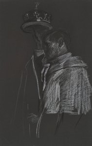 Estudio de pares para la coronación de Eduardo VII de Edwin Austin Abbey