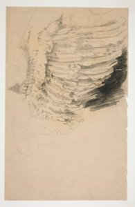 Estudio de un ala, para de Edwin Austin Abbey