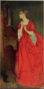 Lady Ana de Edwin Austin Abbey