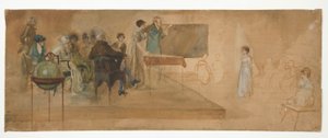 la recitación de Edwin Austin Abbey