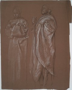 estudio no identificado de Edwin Austin Abbey