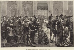 Baile de disfraces dado por la Lady Mayoress en la Mansion House