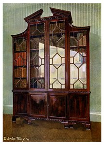 Librería Tallada Chippendale, 1911-1912