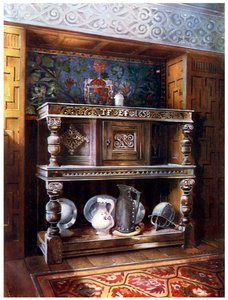 Aparador de corte, 1910 de Edwin Foley