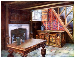 Cofre Nonsuch incrustado, 1910 de Edwin Foley