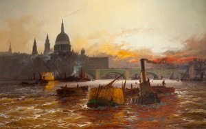 El puerto de Londres, 1940-45 de Edwin Henry Eugene Fletcher