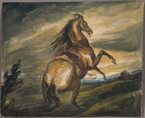 Caballo encabritado de Edwin Henry Landseer