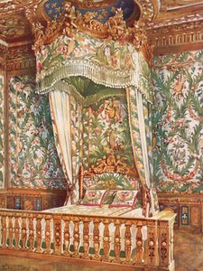Cama de Estado Dorada de la Reina María Antonieta de Edwin John Foley