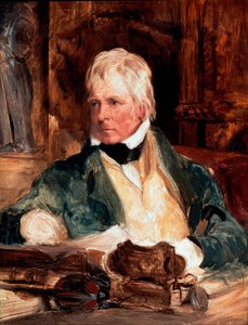 Retrato de Walter Scott, escritor escocés de Edwin Landseer