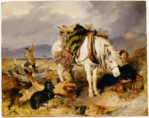 El Leñador de Edwin Landseer