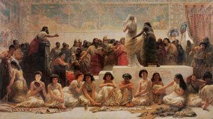 El mercado matrimonial babilónico de Edwin Longsden Long