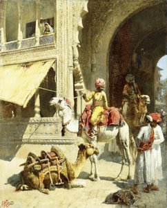 Escena india de Edwin Lord Weeks