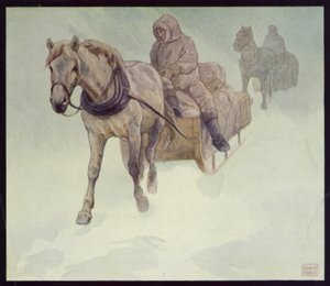 Ponis siberianos en la Antártida