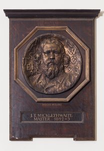 Medalla con John T. Micklethwaite, c.1893 de Edwin Roscoe Mullins