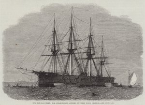 Nuestra Flota Blindada, HM Fragata de Vapor Achilles frente a Folly Point, Chatham