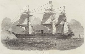 El barco de vapor Himalaya
