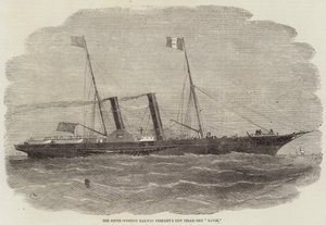 El Nuevo Barco de Vapor de la Compañía de Ferrocarriles del Suroeste, Havre