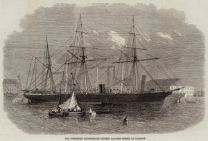 El crucero confederado sospechoso Pampero incautado en Glasgow de Edwin Weedon