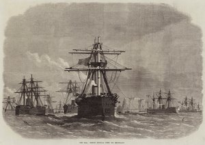 La guerra, flota acorazada francesa frente a Heligoland