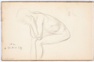 Hombre sentado de Eero Järnefelt