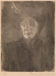 Retrato de la esposa del artista