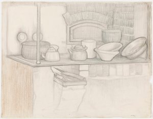 Estufa en la casa Wasenius II de Eero Järnefelt