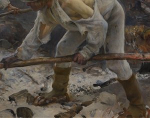 Bajo el yugo (Quemando la maleza) de Eero Järnefelt