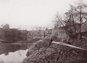 Canal Dutch Gap, 1865 de Egbert Guy Fowx