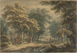 En Donderen, en los bosques de Drenthe de Egbert van Drielst